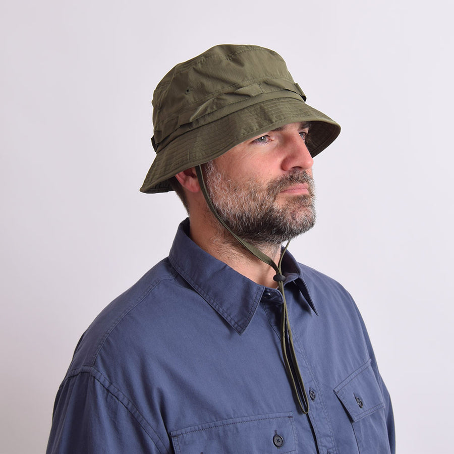 Army green cheap bucket hat