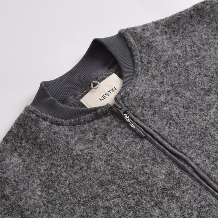 Kestin Grey Wool Dreghorn British Army Fleece