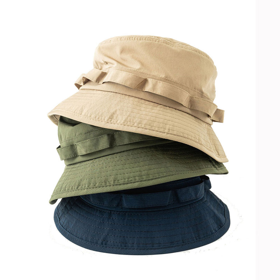 Wildbricks Navy Jungle Bucket Hat