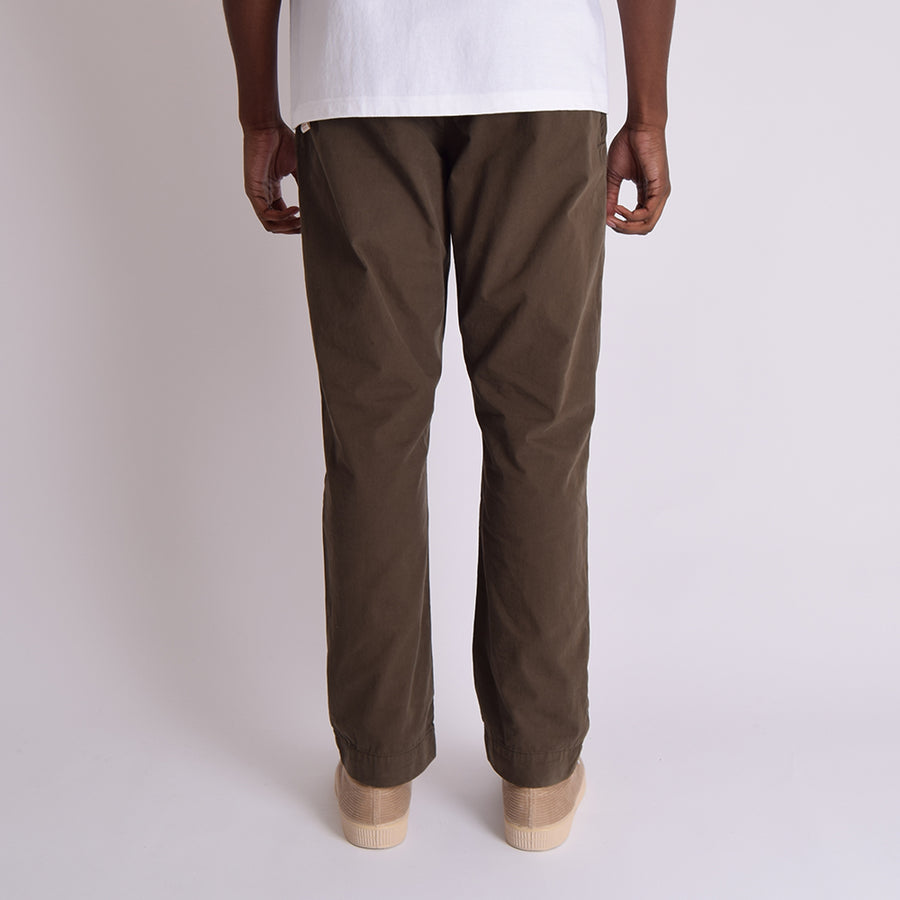 Kestin Dark Olive Cotton Twill Inverness Pants