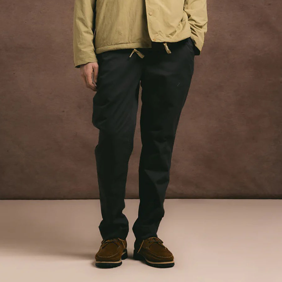 Kestin Charcoal Cotton Twill Inverness Pants
