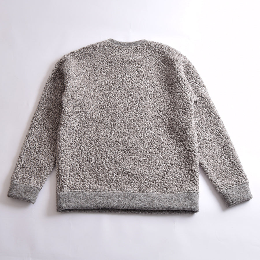 Kestin Undyed Marl Italian Fleece Durness Sweatshirt