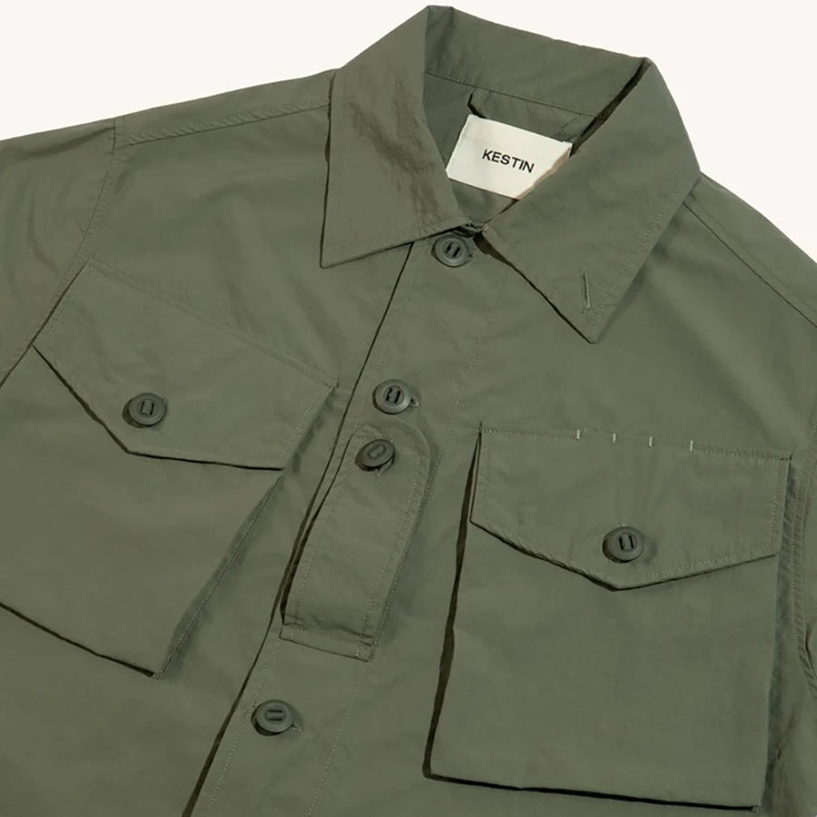 Kestin Military Green Italian Nylon/Cotton Redford Jacket