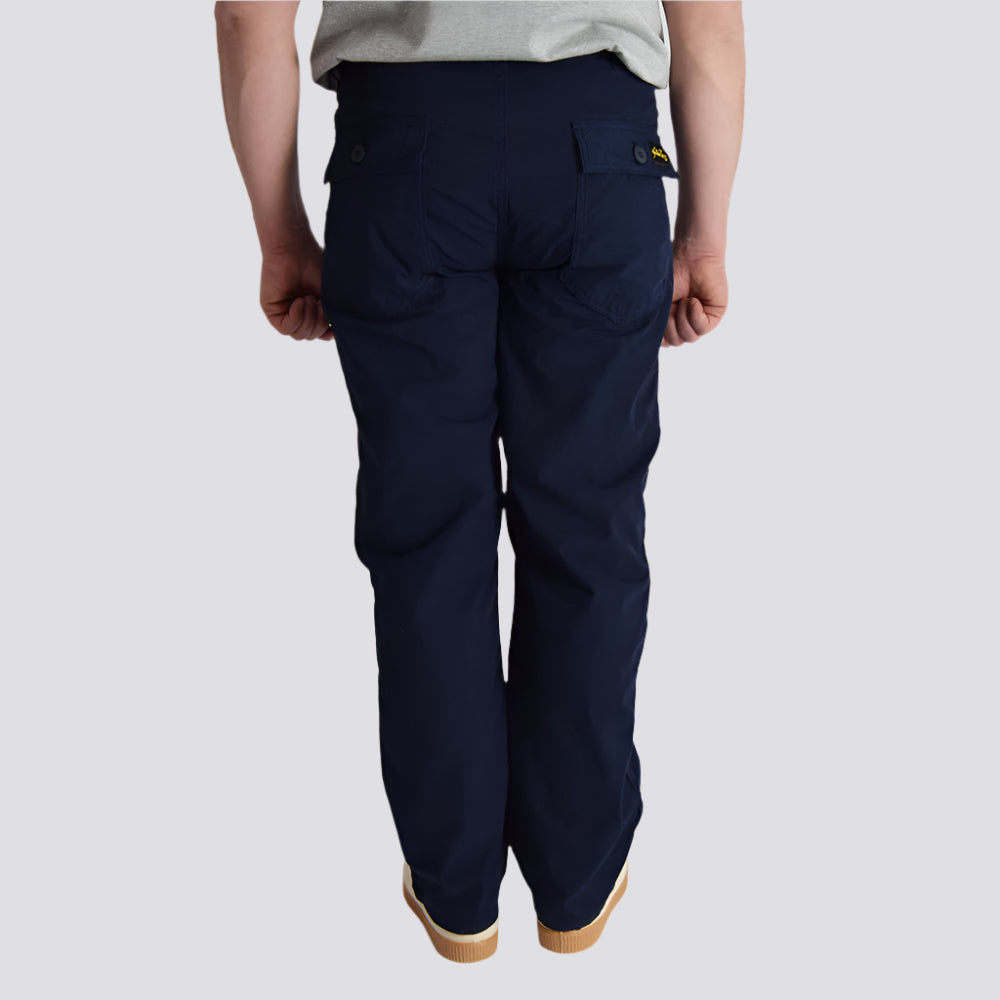 【SCENERITY】Rivet double pocket pants BONELESS Rivet Double-layered Back Zipper Pants