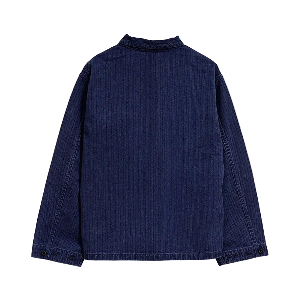 Nigel Cabourn Indigo USMC Herringbone Chore Jacket – Rivet