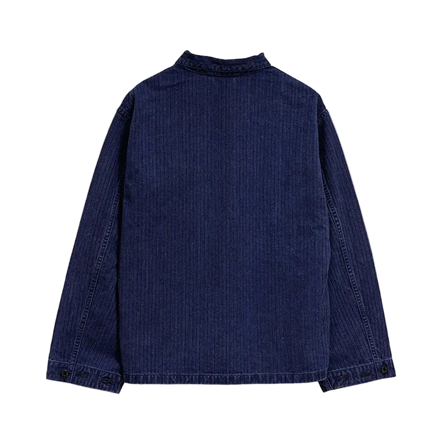 Nigel Cabourn Indigo USMC Herringbone Chore Jacket – Rivet