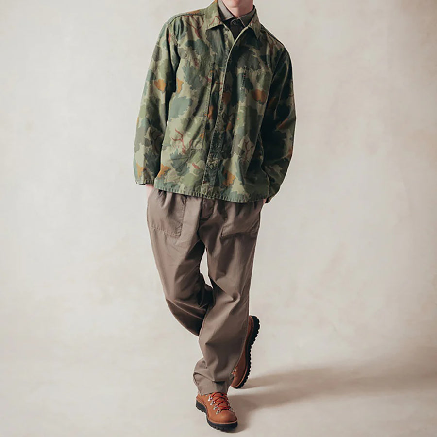 Nigel Cabourn Lybro Green Herringbone Chore Pants (Pre-Order)