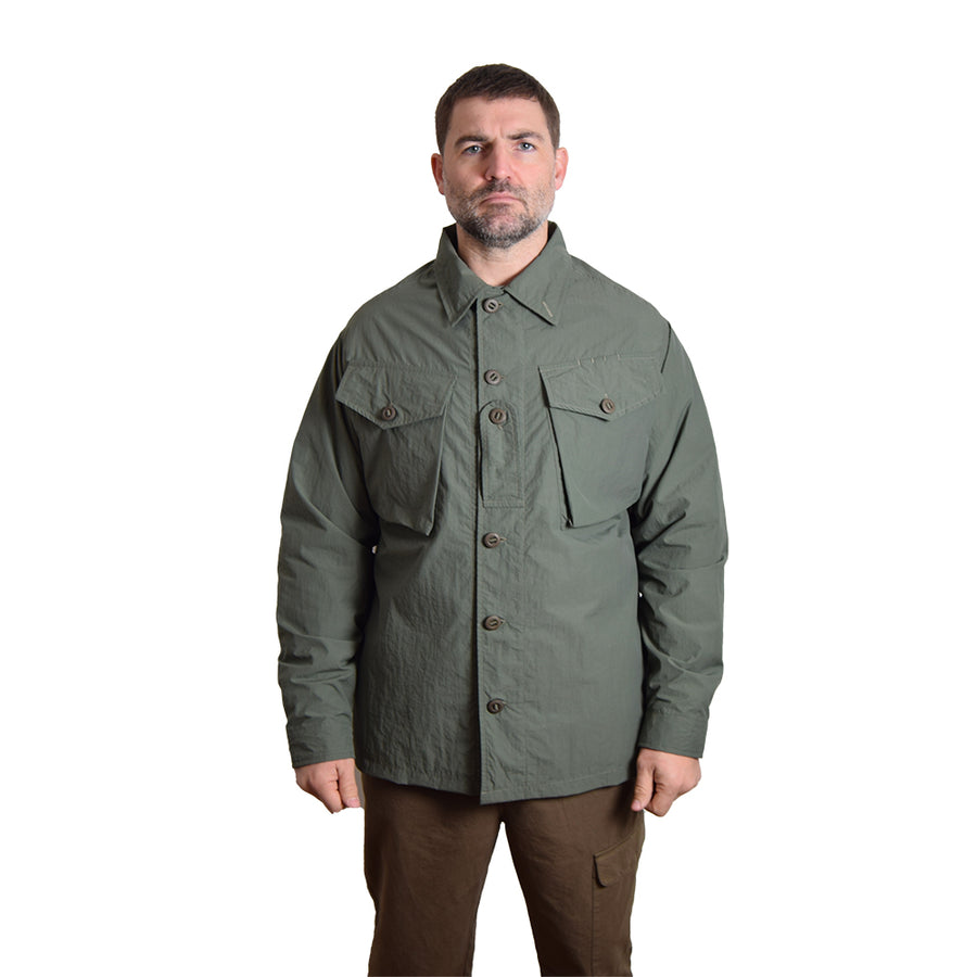 Kestin Military Green Italian Nylon/Cotton Redford Jacket