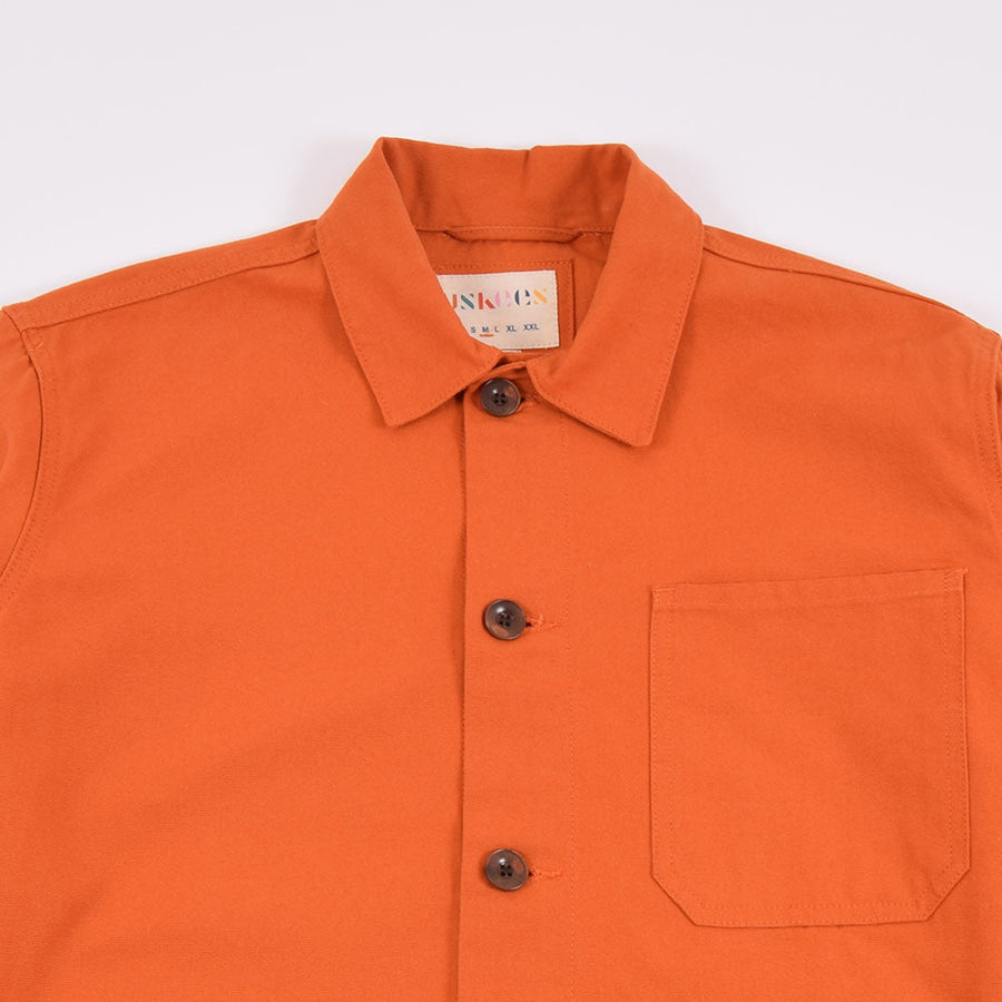 Uskees Burnt Orange Overshirt - Main Image