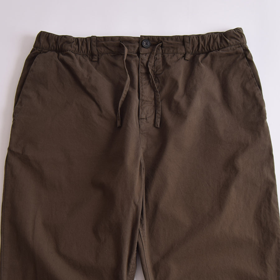 Kestin Dark Olive Cotton Twill Inverness Pants