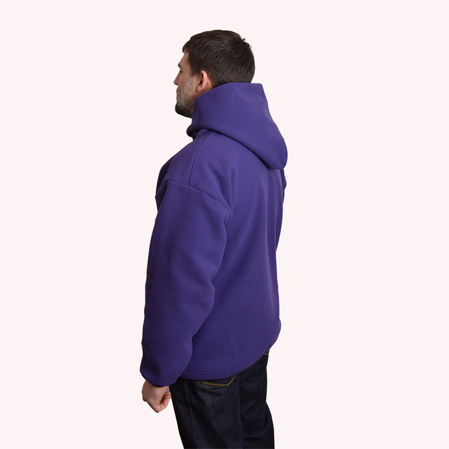 Gypsy & Sons Purple Fleece Hoodie