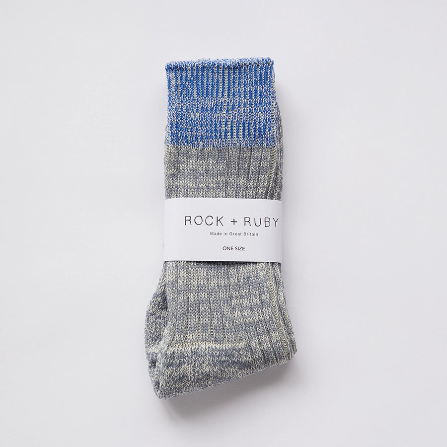 Rock And Ruby Ollie Airforce Cotton Socks