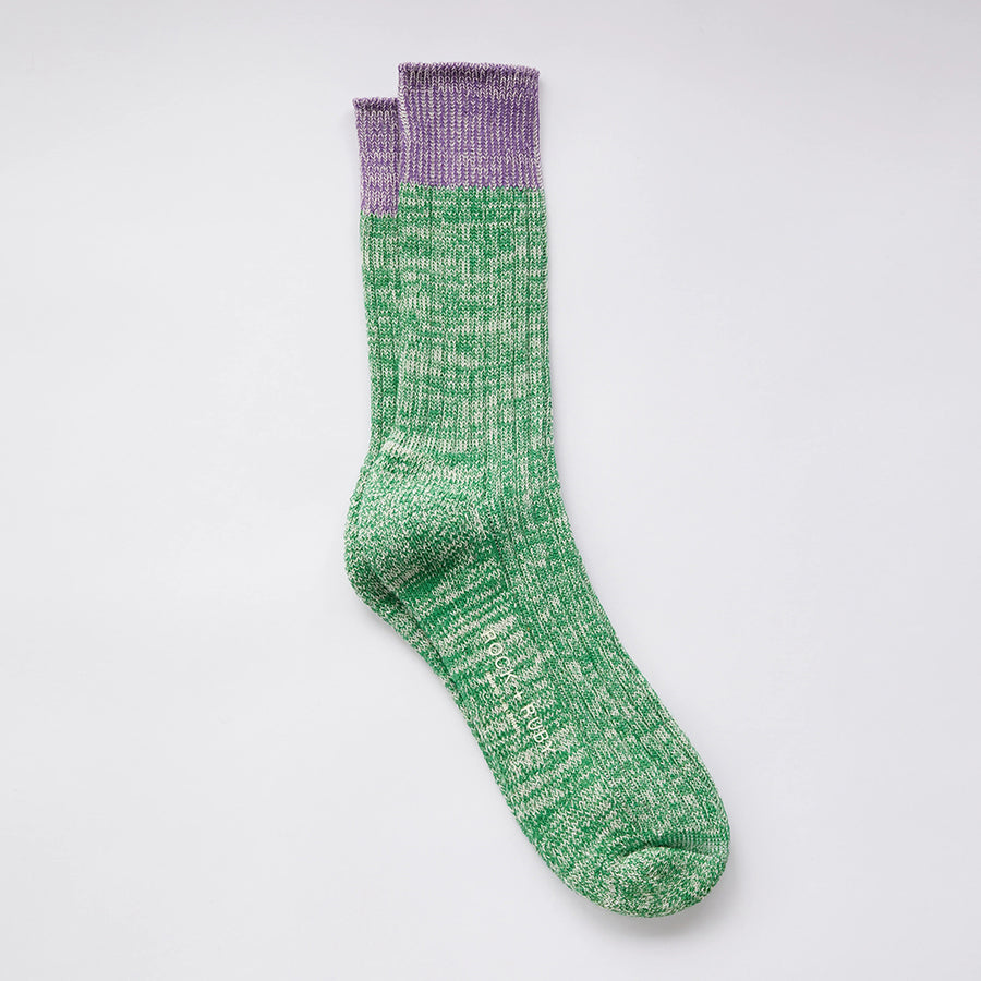 Rock And Ruby Ollie Emerald Cotton Socks