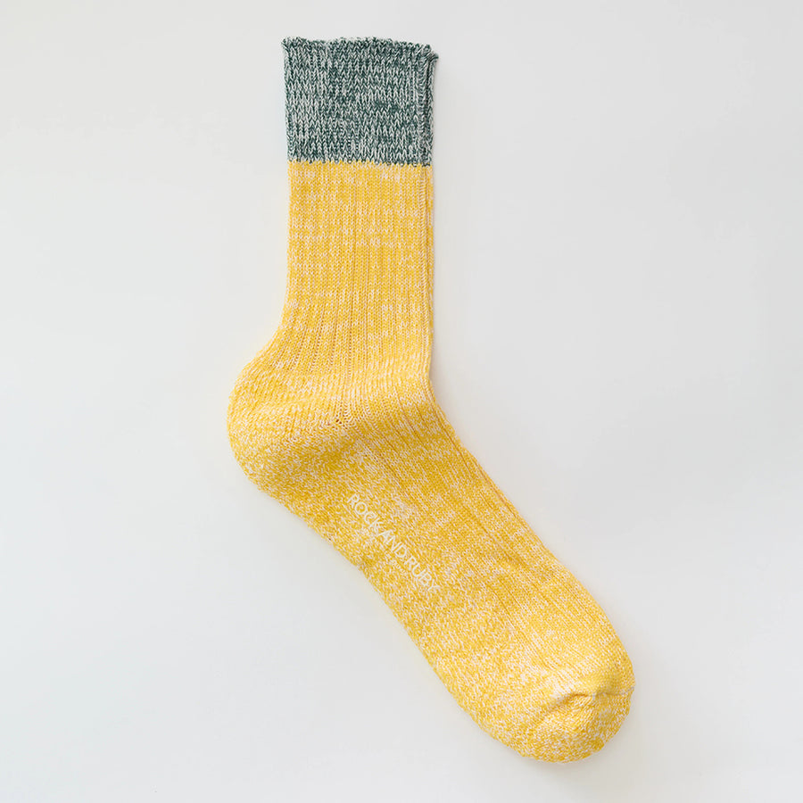 Rock And Ruby Ollie Lemon Cotton Socks