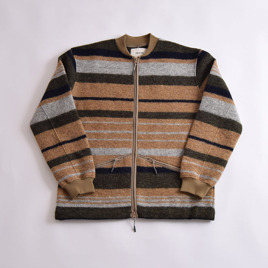 Kestin Striped Wool Dreghorn British Army Fleece