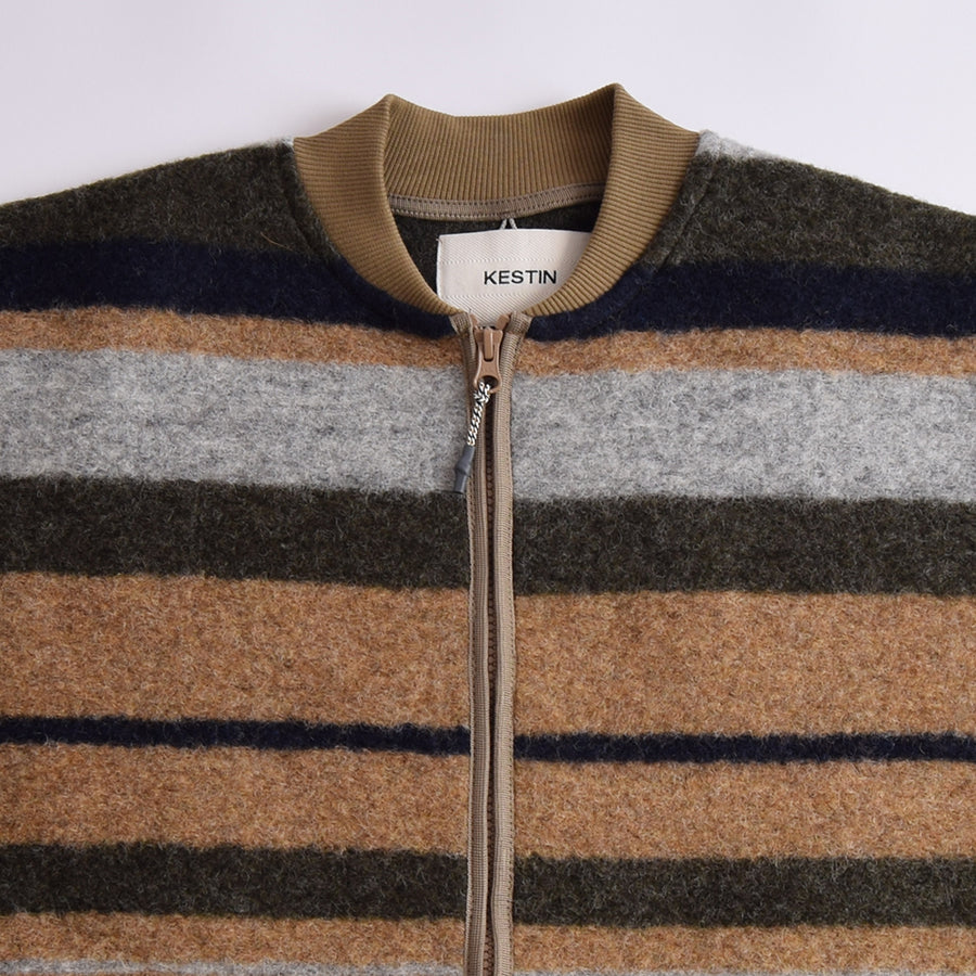 Kestin Striped Wool Dreghorn British Army Fleece