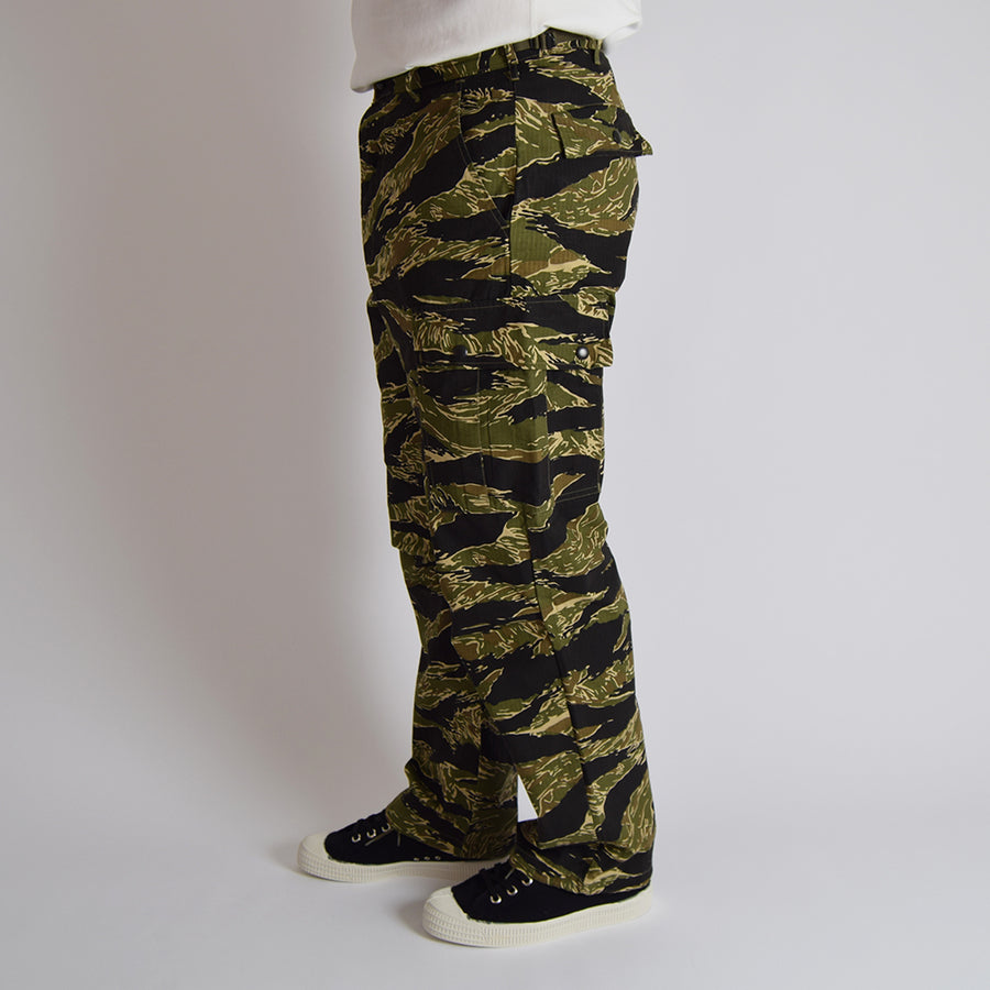 Bronson Tiger Stripe Camo Ripstop Tropical Jungle Fatigue Pants