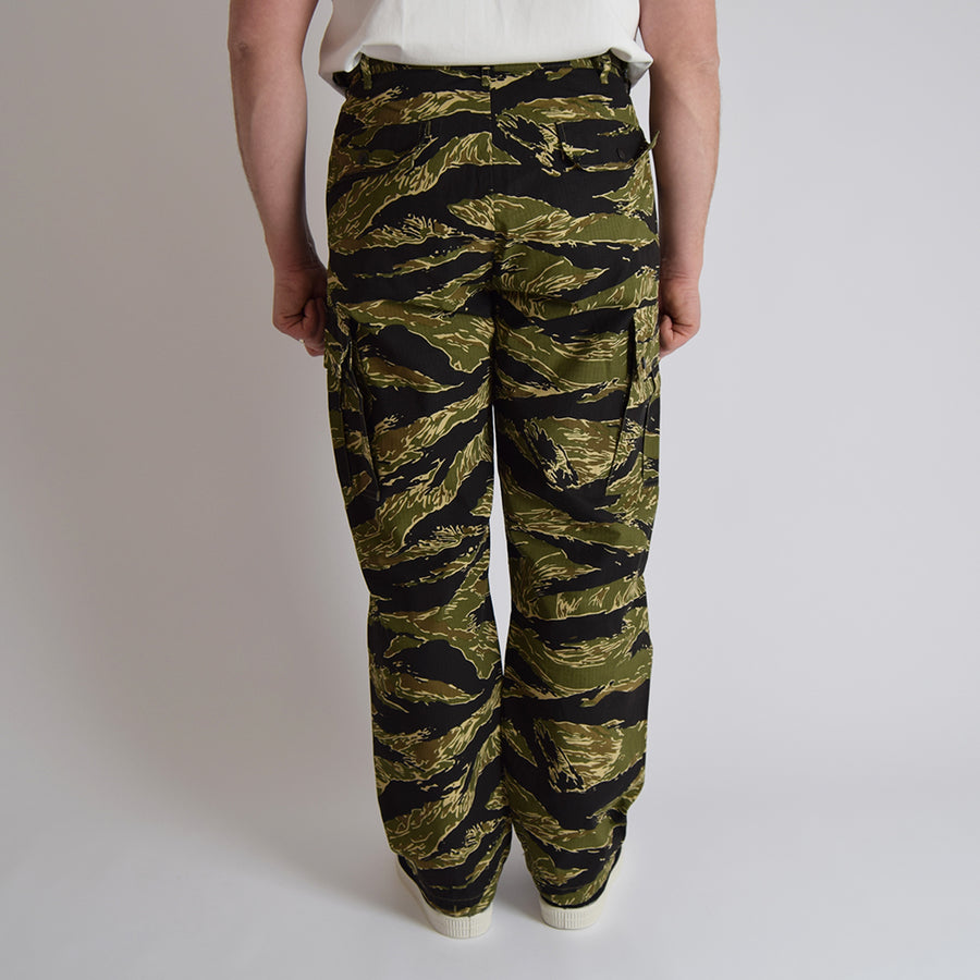 Bronson Tiger Stripe Camo Ripstop Tropical Jungle Fatigue Pants