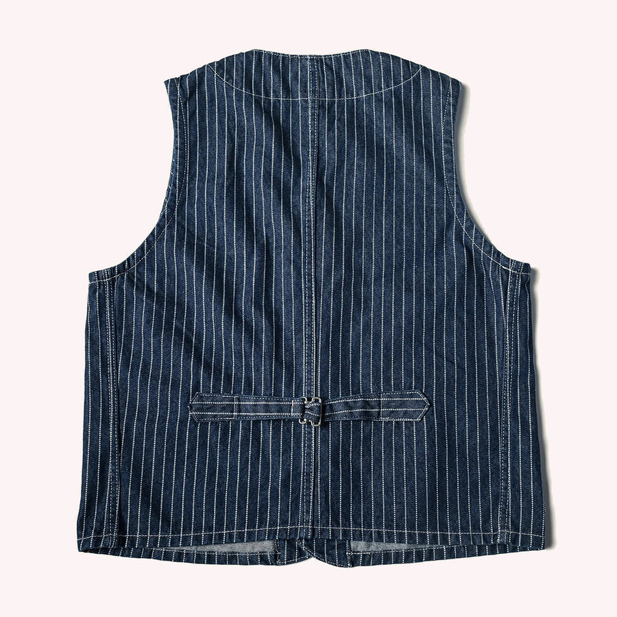 Bronson 12oz Wabash Denim 1930's Railway Work Vest