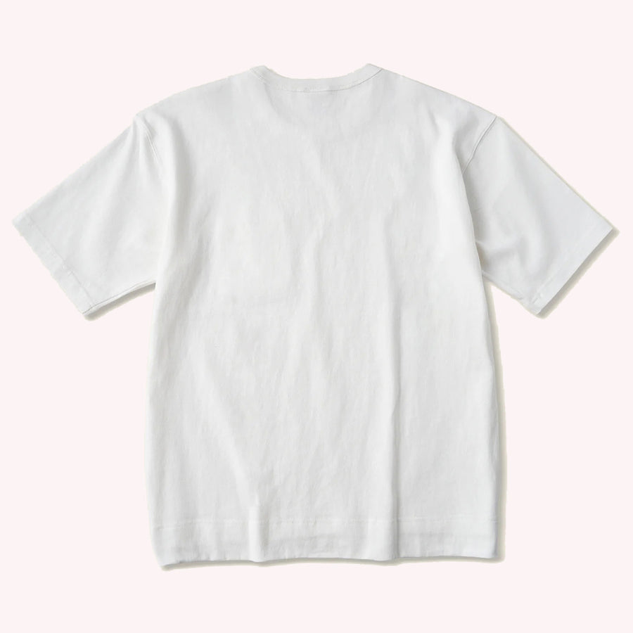 Bronson White 9oz Heavyweight US Cotton Tubular Tee