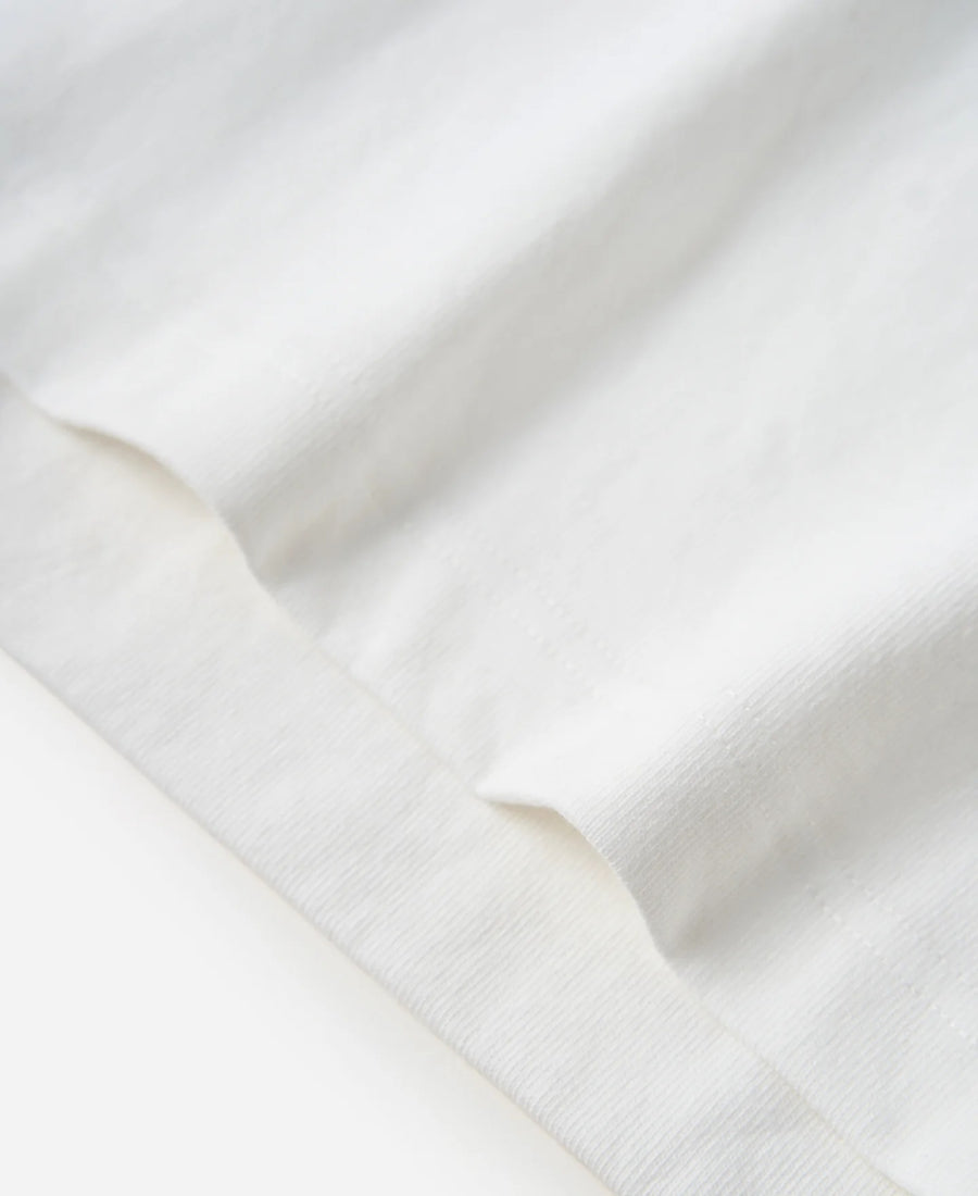 Bronson White 9oz Heavyweight US Cotton Tubular Tee