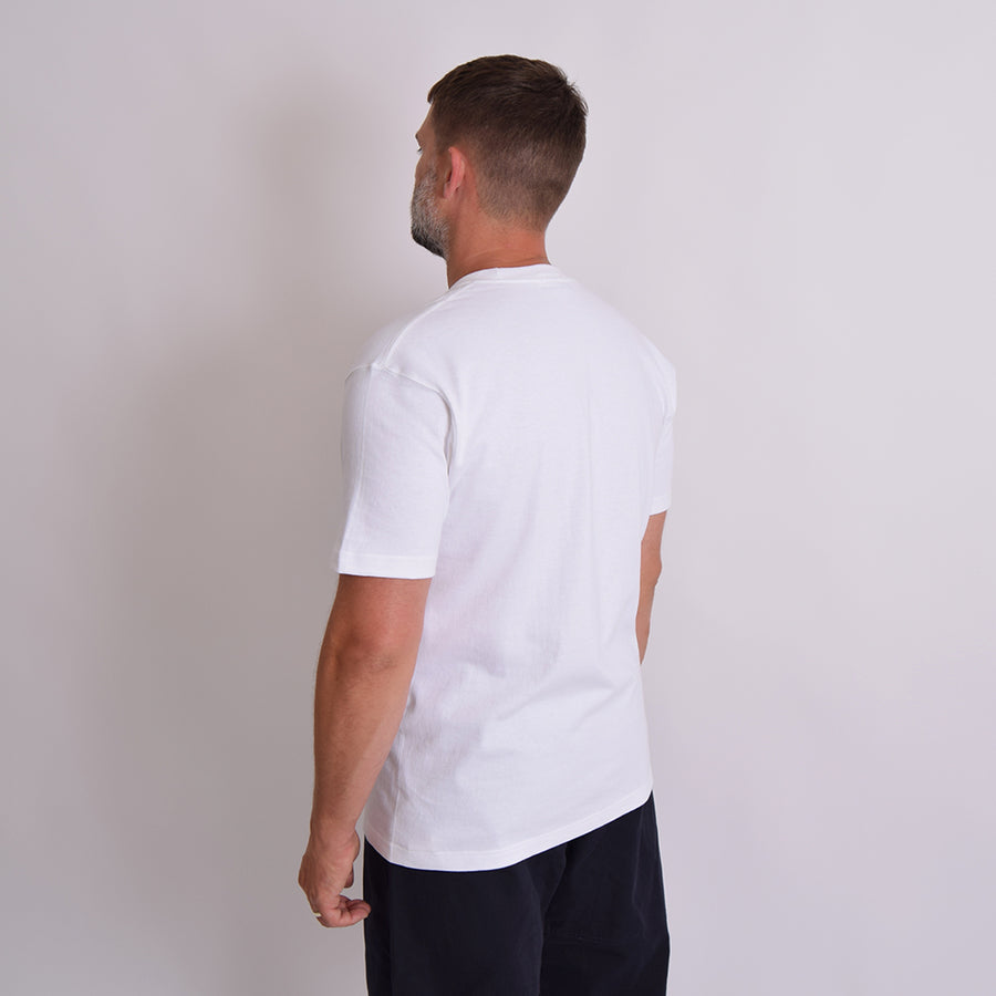 Bronson White 9oz Heavyweight US Cotton Tubular Tee