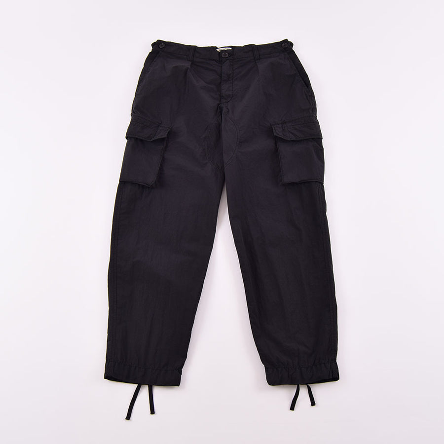 Kestin Black Italian Cotton/Nylon Luss Cargo Pants