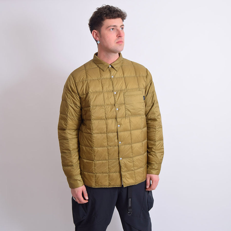 Taion Beige Basic Down Shirt