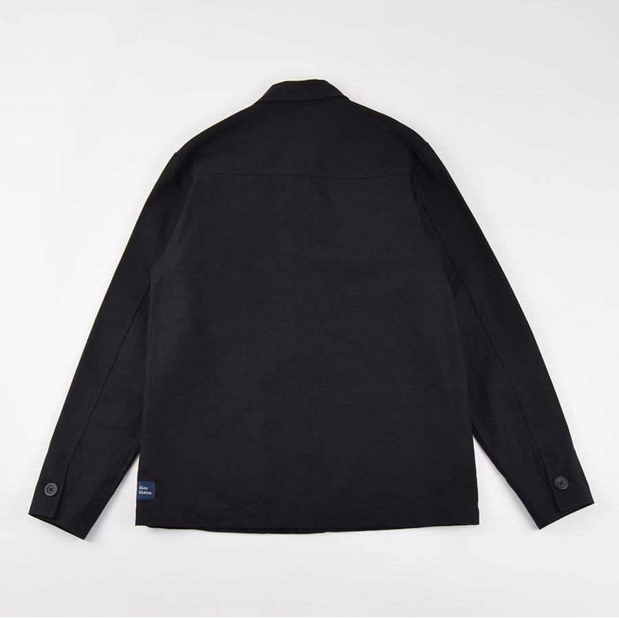 Bleu Blaton Black Chore Jacket