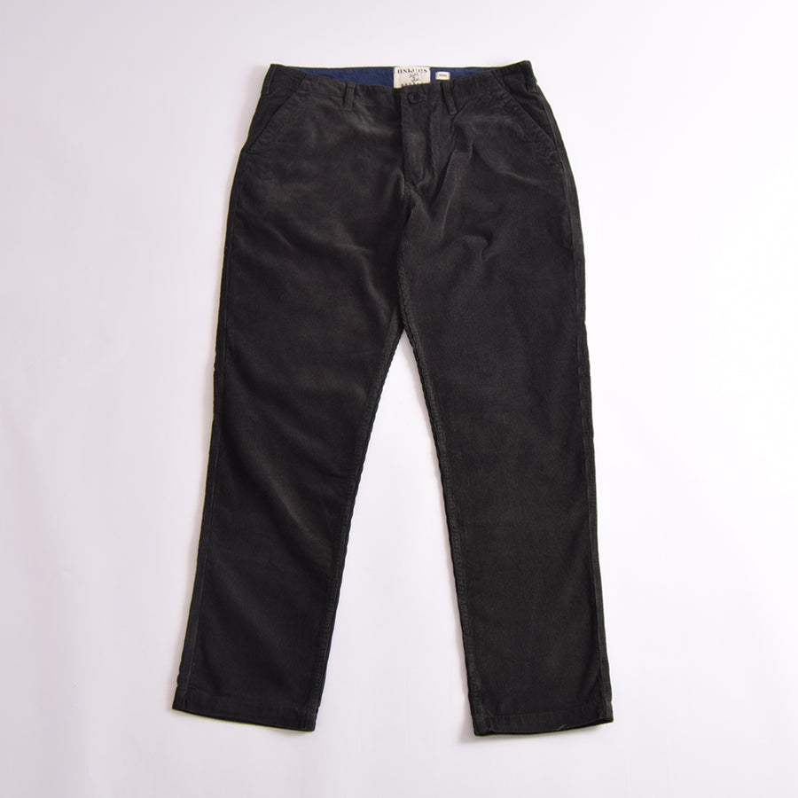 Uskees Faded Black Corduroy Workwear Pants