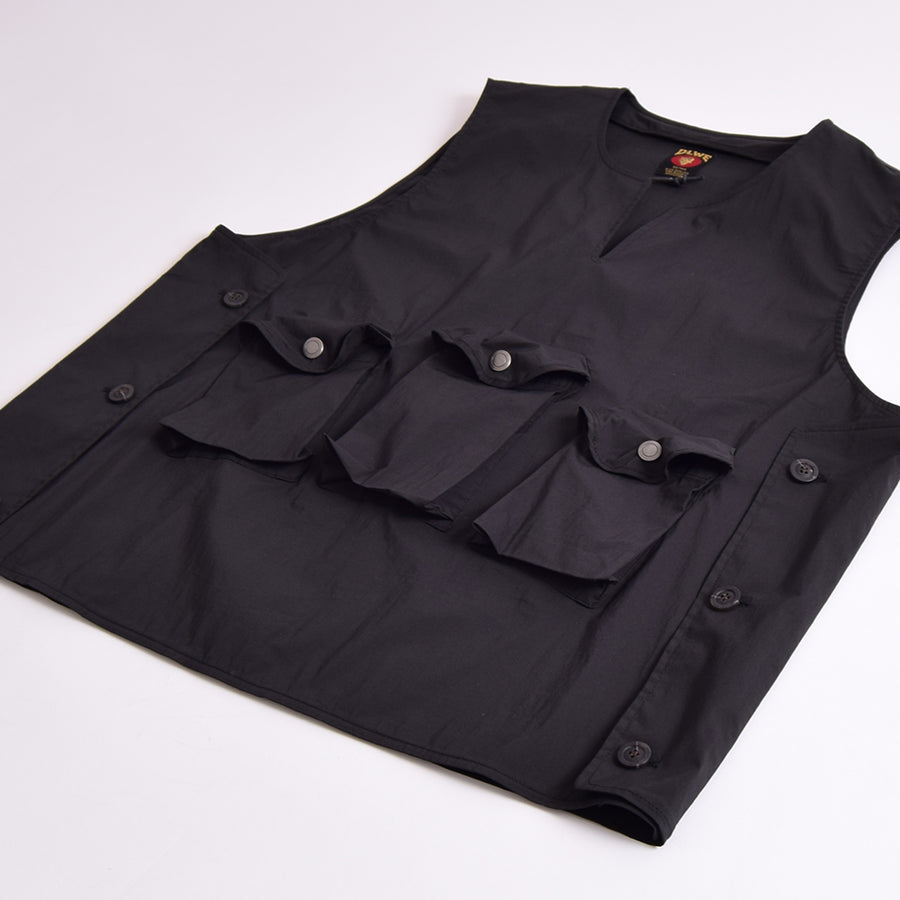 Dublinware Black Military Vest
