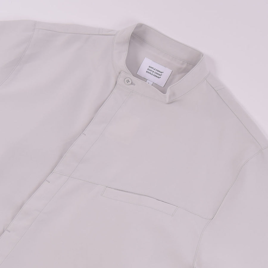 Melsign Light Grey 3D Cutting Shirt