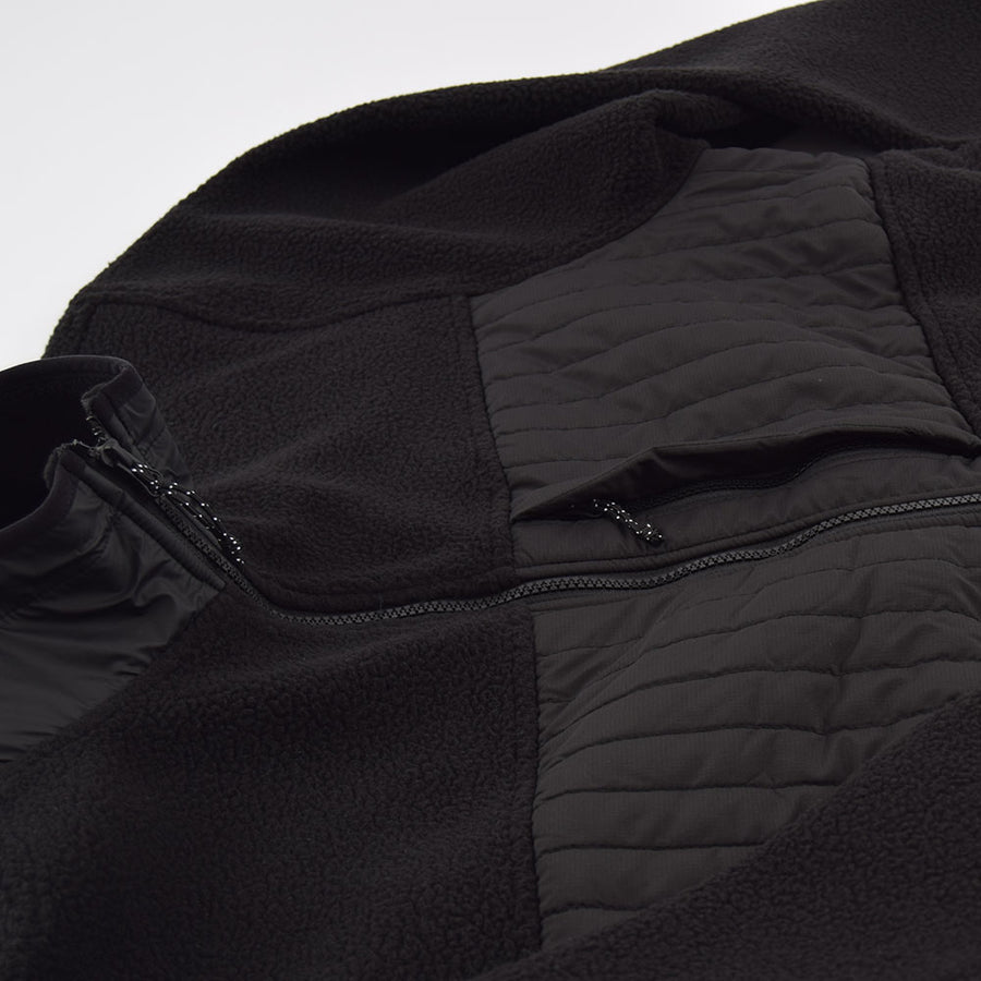 Rains Black Fleece Jacket