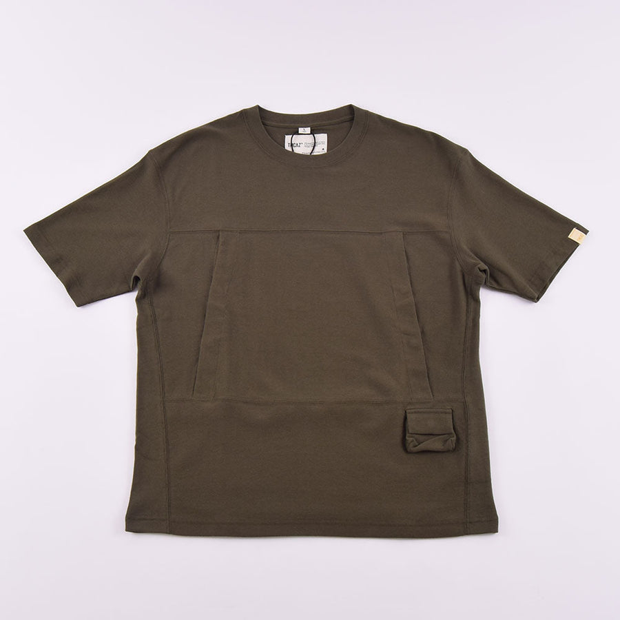 TMCAZ Olive Smock Pocket Tee