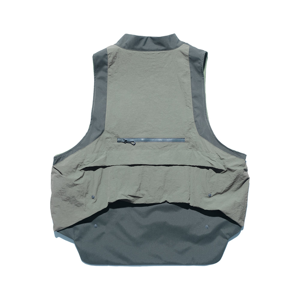 バッグ APPLEBUM Utility Vest Earth\Studies | SU-102 Utility Vest Alpine Stone Strata – Working