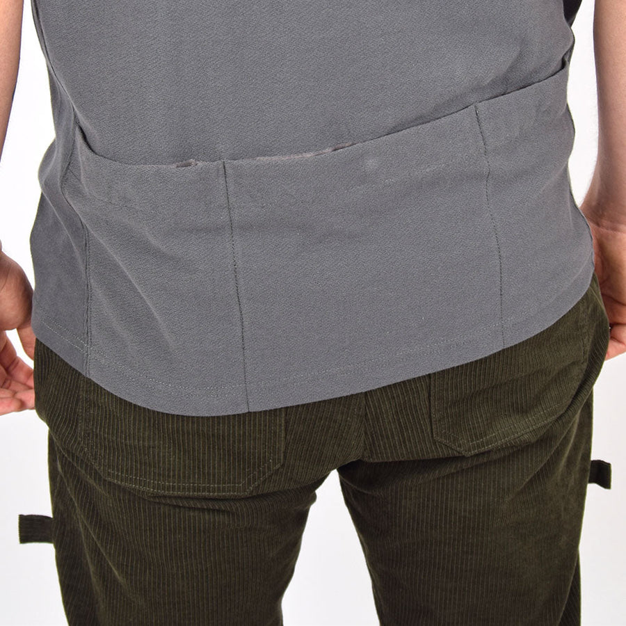 TMCAZ Anthracite Smock Pocket Tee