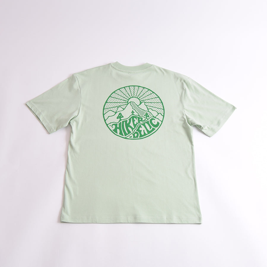 Hikerdelic Green Logo Tee