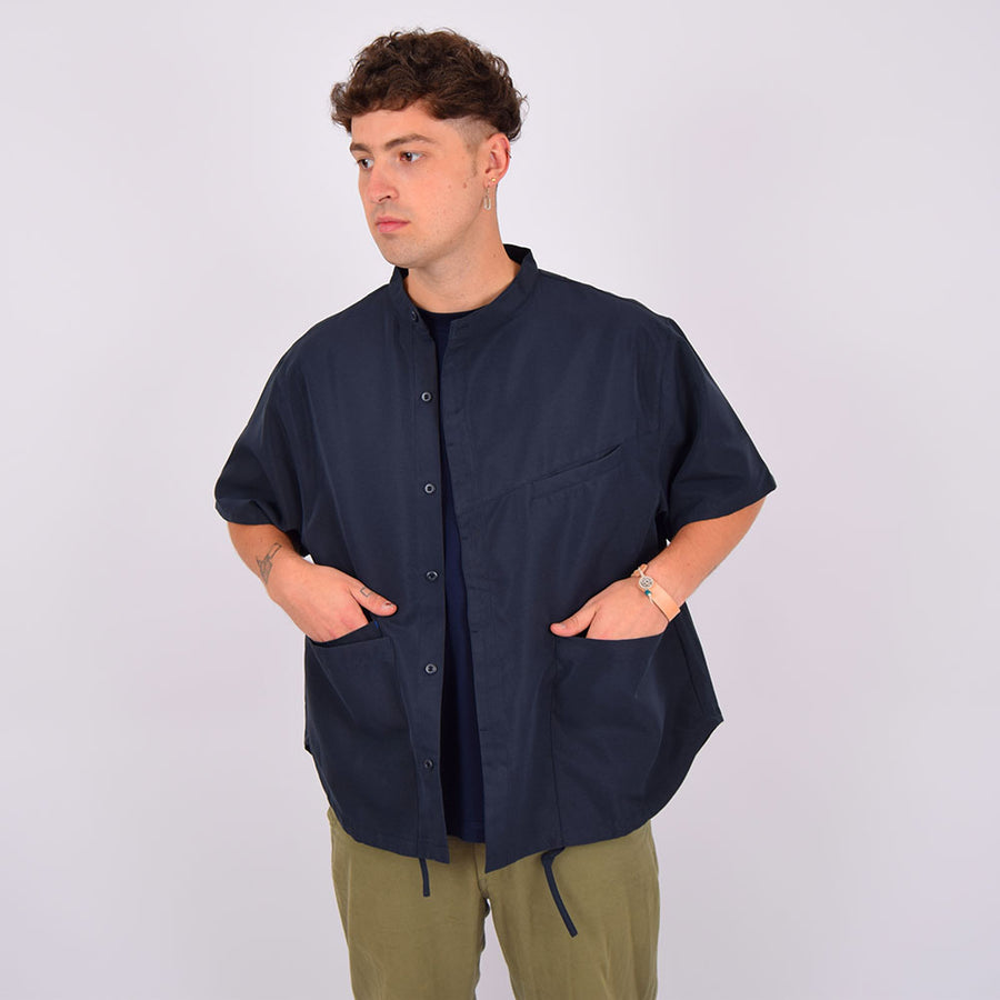 Melsign Navy 3D Cutting Shirt