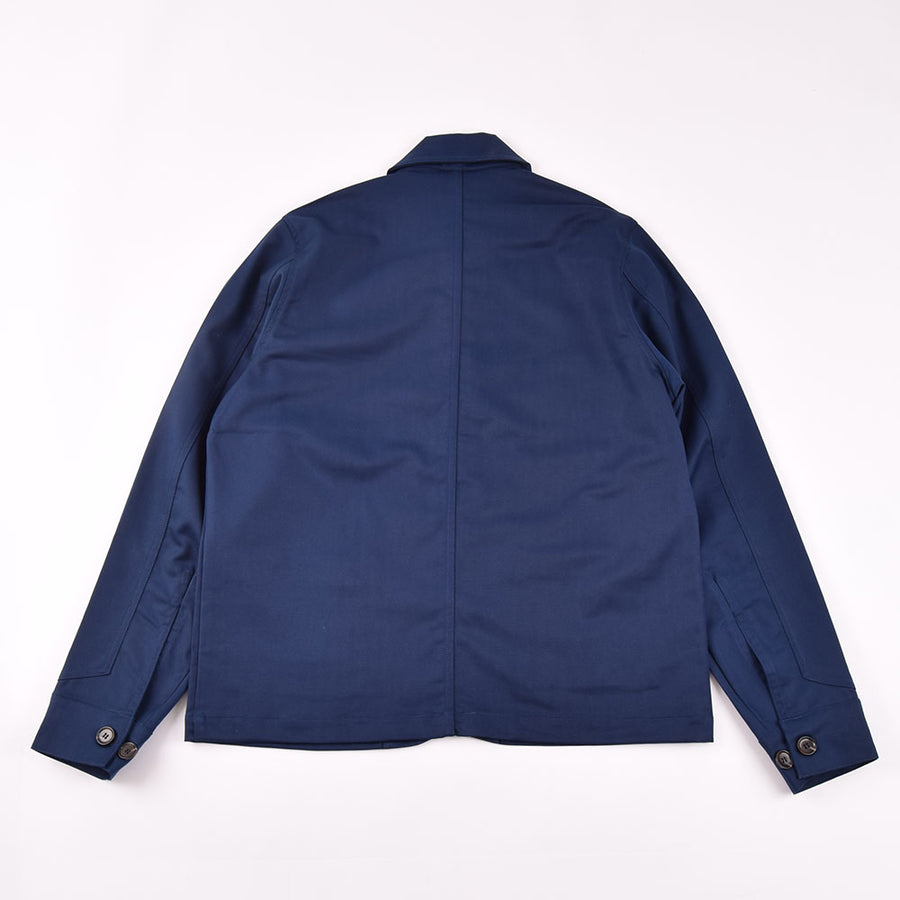 Real Hoxton Navy Chore Jacket