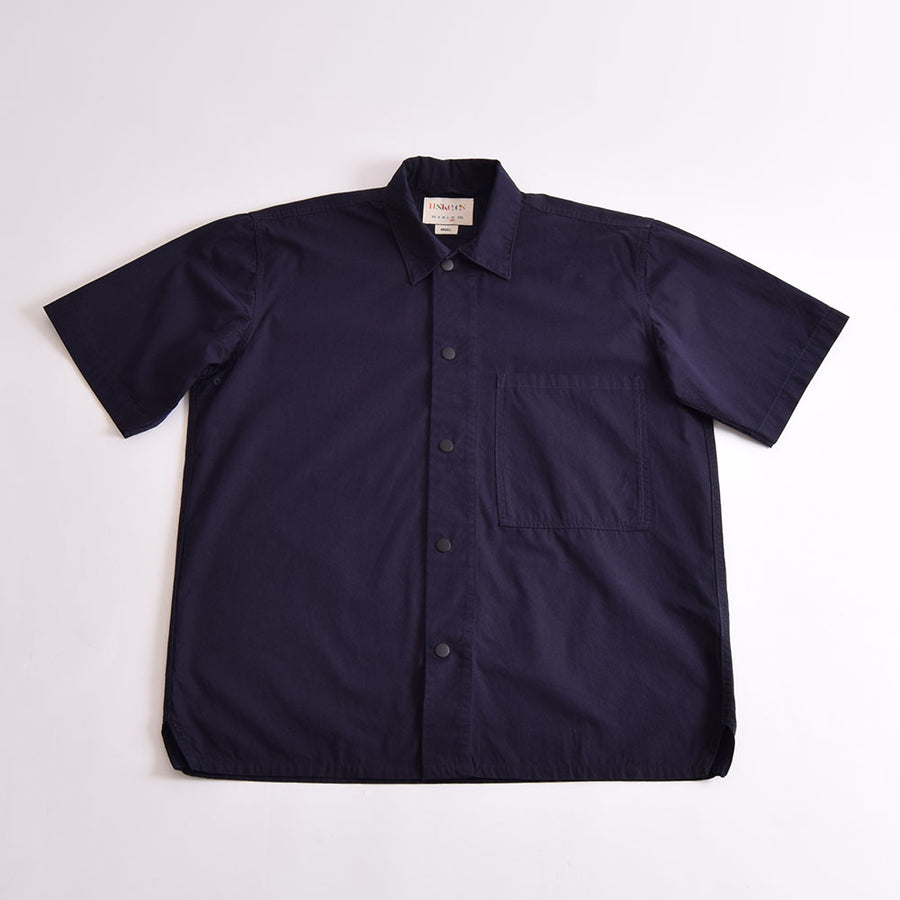 Uskees Midnight Blue Lightweight Short Sleeve Pocket Shirt