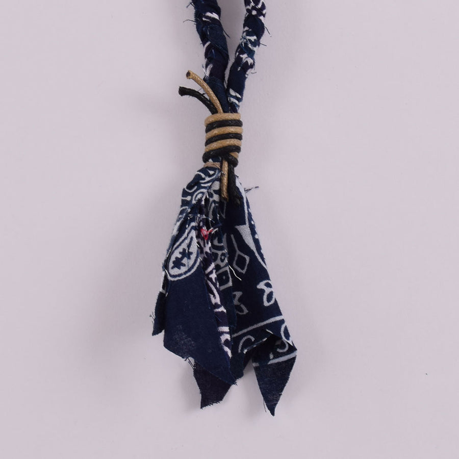 Buddycat 66 Navy Vintage Bandana Lanyard