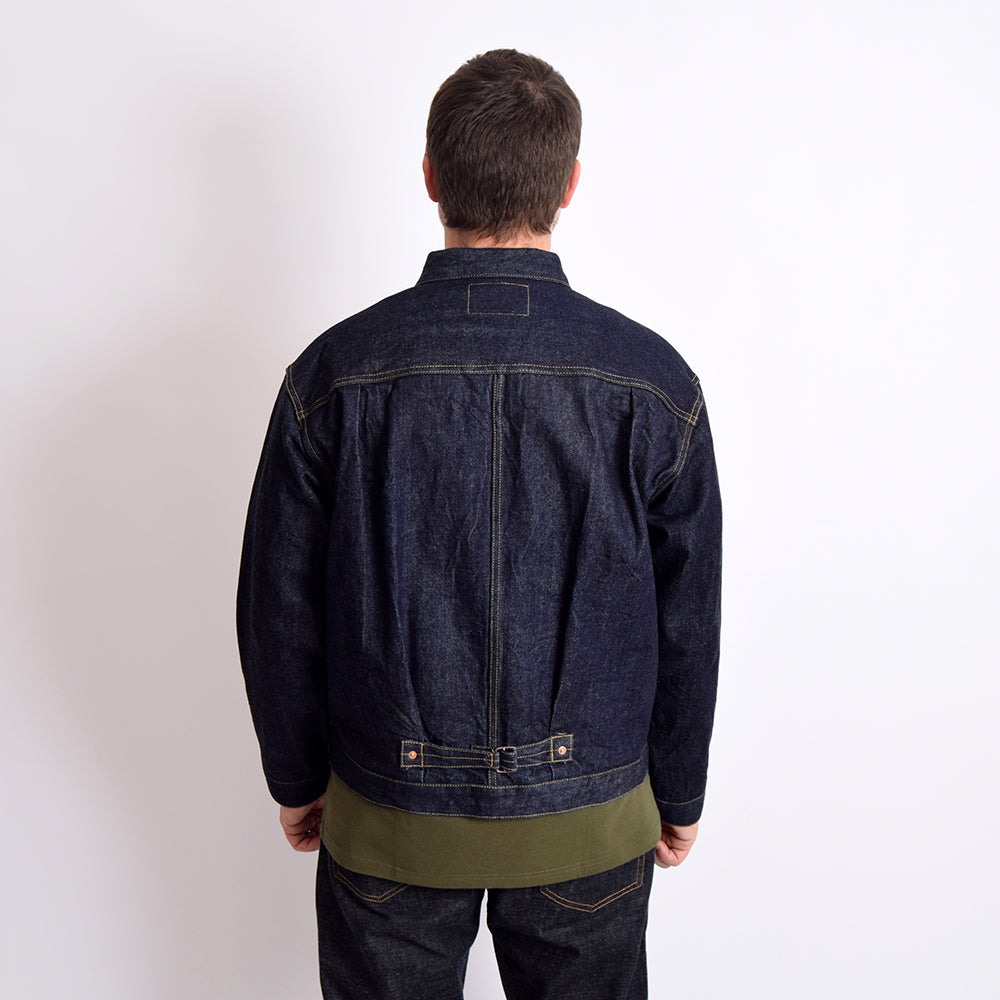 Houston Selvedge Indigo Denim Type I Denim Jacket – Rivet Houston Selvedge Indigo Denim Type I Denim Jacket – Rivet