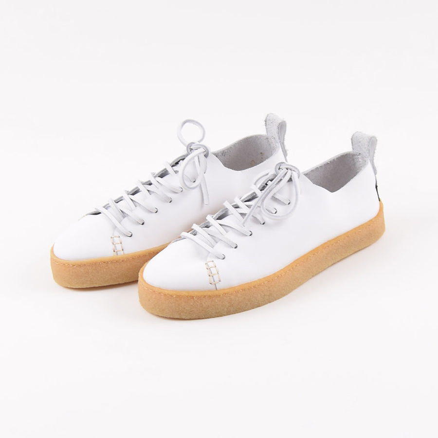 Yogi Ladies White Leather Rufus Shoes