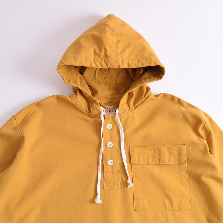 Uskees Yellow Button Front Smock